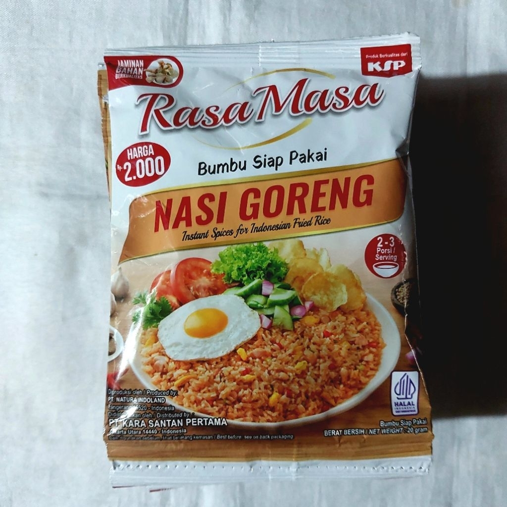 

RASA MASA BUMBU NUSANTARA RENDANG / LODEH / NASI GORENG (1 pcs)