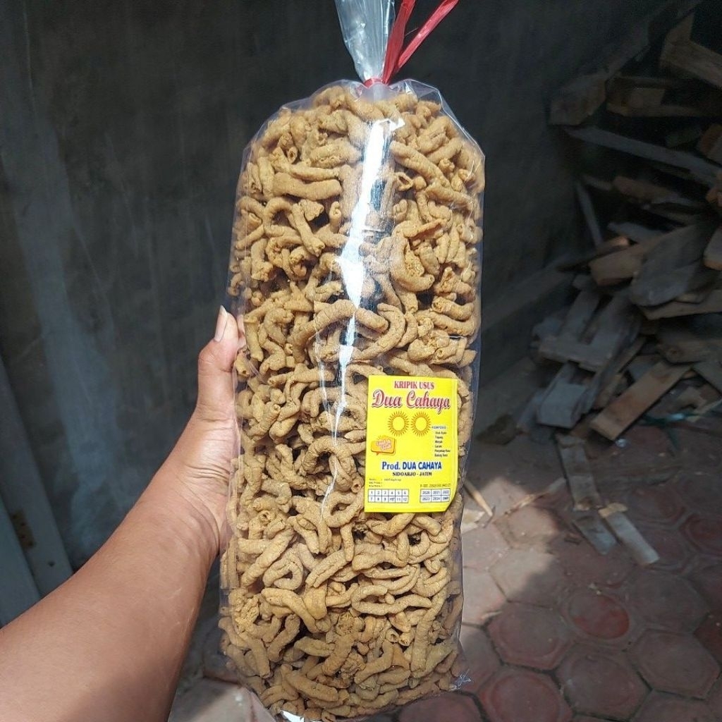

(250g) Keripik Usus Ayam Original merk Dua Cahaya (free packing bubble/ kardus)