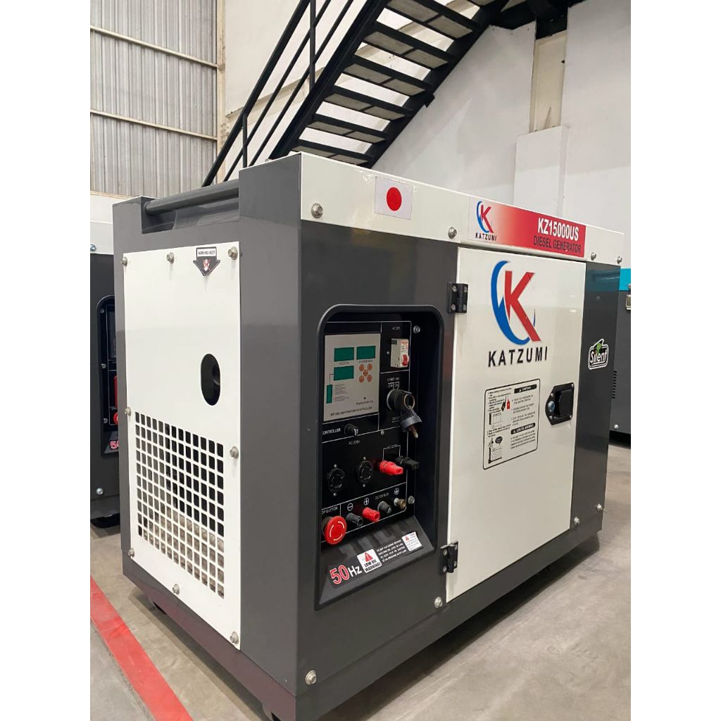 Genset Generator Set KATZUMI KZ-15000-US Ultra Silent 10000watt 12KVA