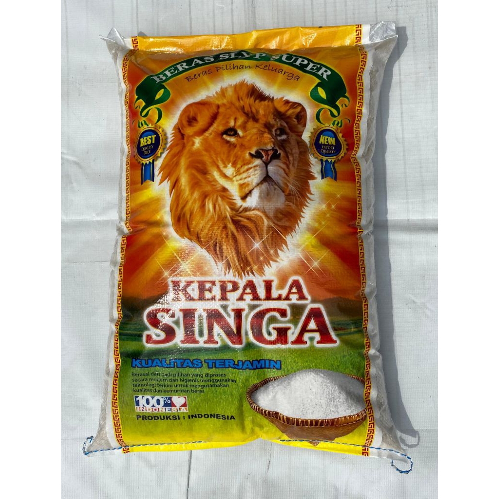 

Beras Kepala Singa 25Kg - Beras Berkualitas Tinggi - Beras, Pulen