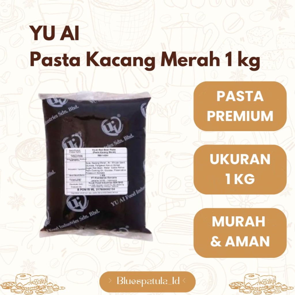 

YU AI Pasta Kacang Merah 1 kg Premium