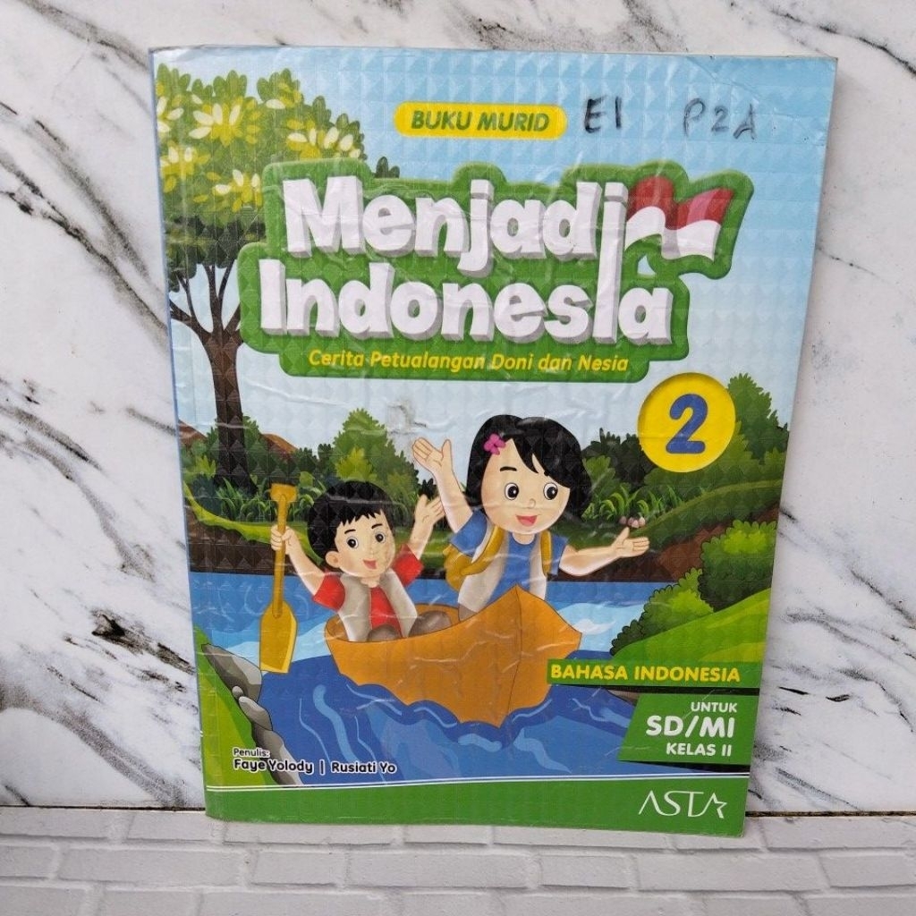 menjadi Indonesia 2 untuk SD mi kelas 2