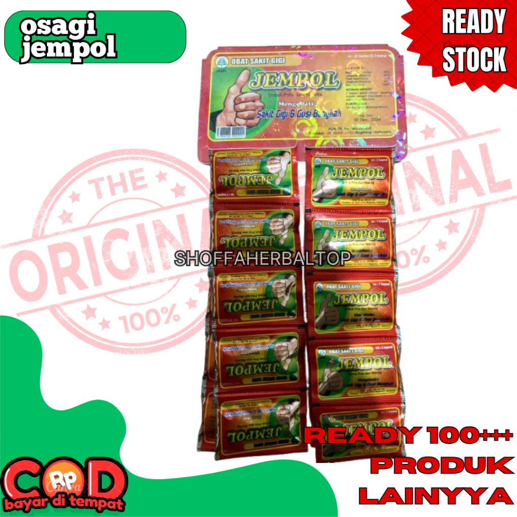 JEMPOL SAKIT GIGI ORIGINAL