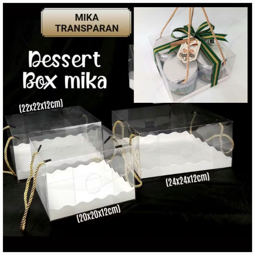 

Box Mika Tali/Bok Mika Hantaran Ukuran 20,22,24 ( Satuan )