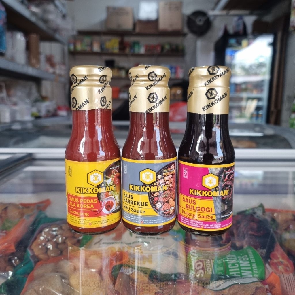 

Kikkoman Saus Bulgogi, Saus Pedas Ala Korea, Saus Barbeque 300g