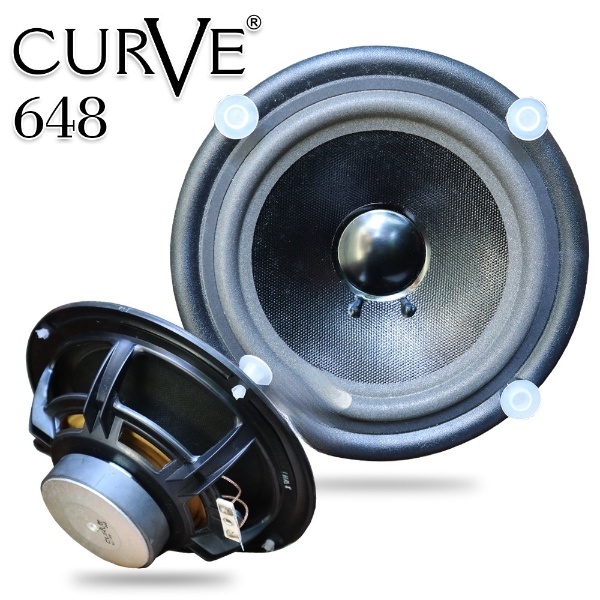 Speaker Curve 6 Inch Woofer 648 75 Watt Speaker 6 Inch Curve 648 Speaker Woofer 6 Inch Curve 648 75W