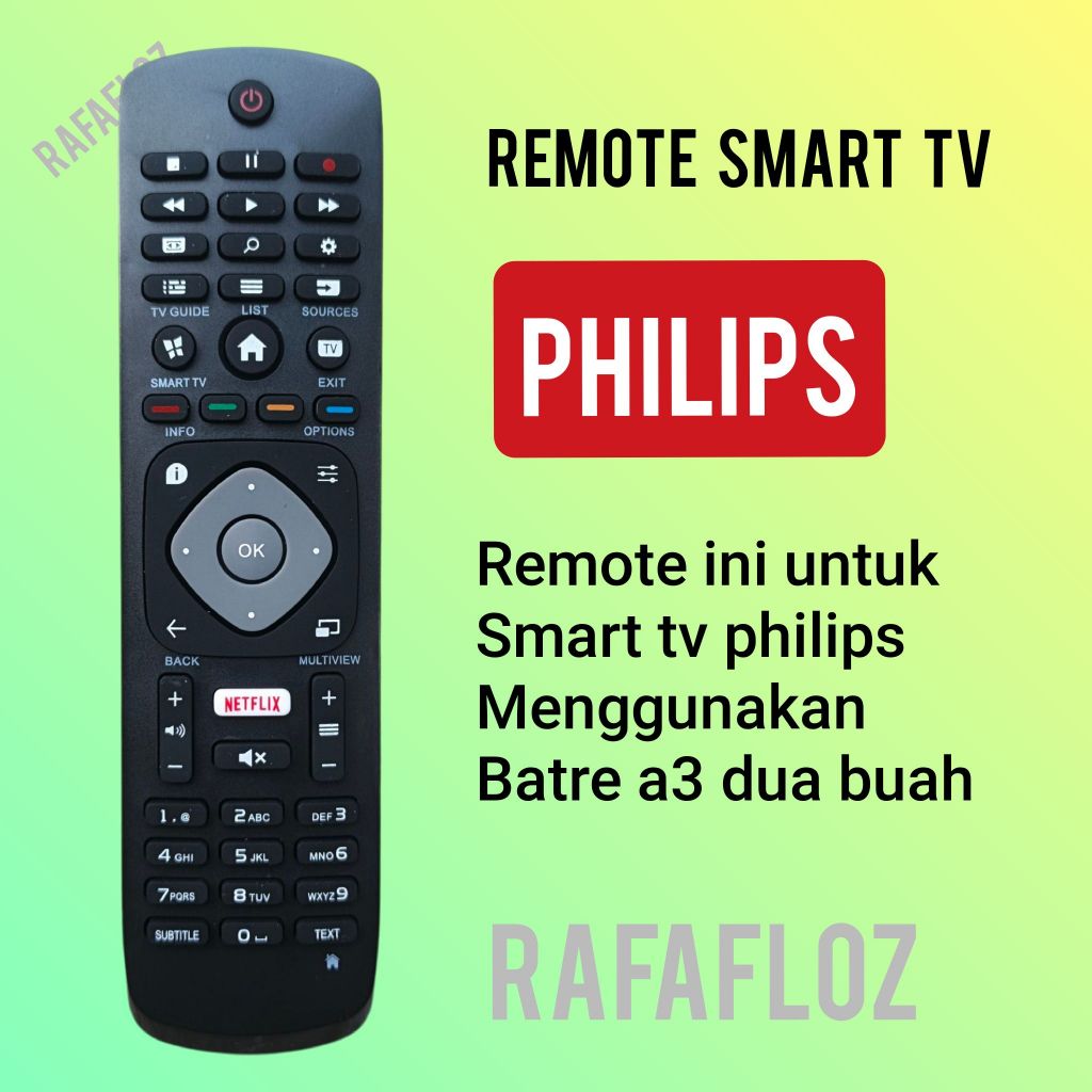 Remote Smart Tv philip led lcd