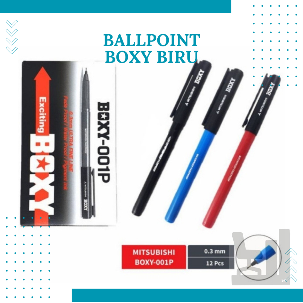 

BOXY Ballpoint 001 0,3 mm (per pcs)