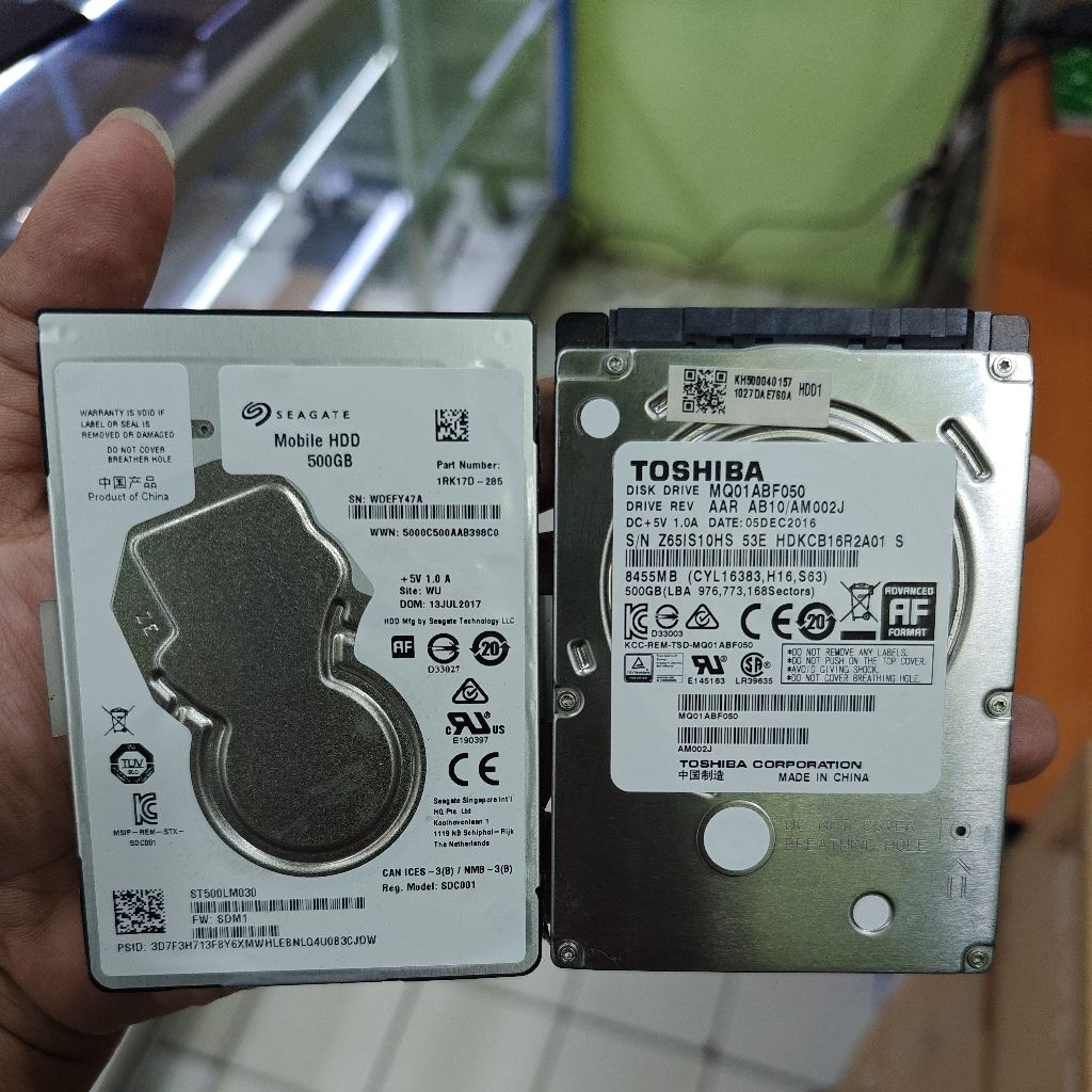 Hardisk Laptop 500GB SATA  2.5