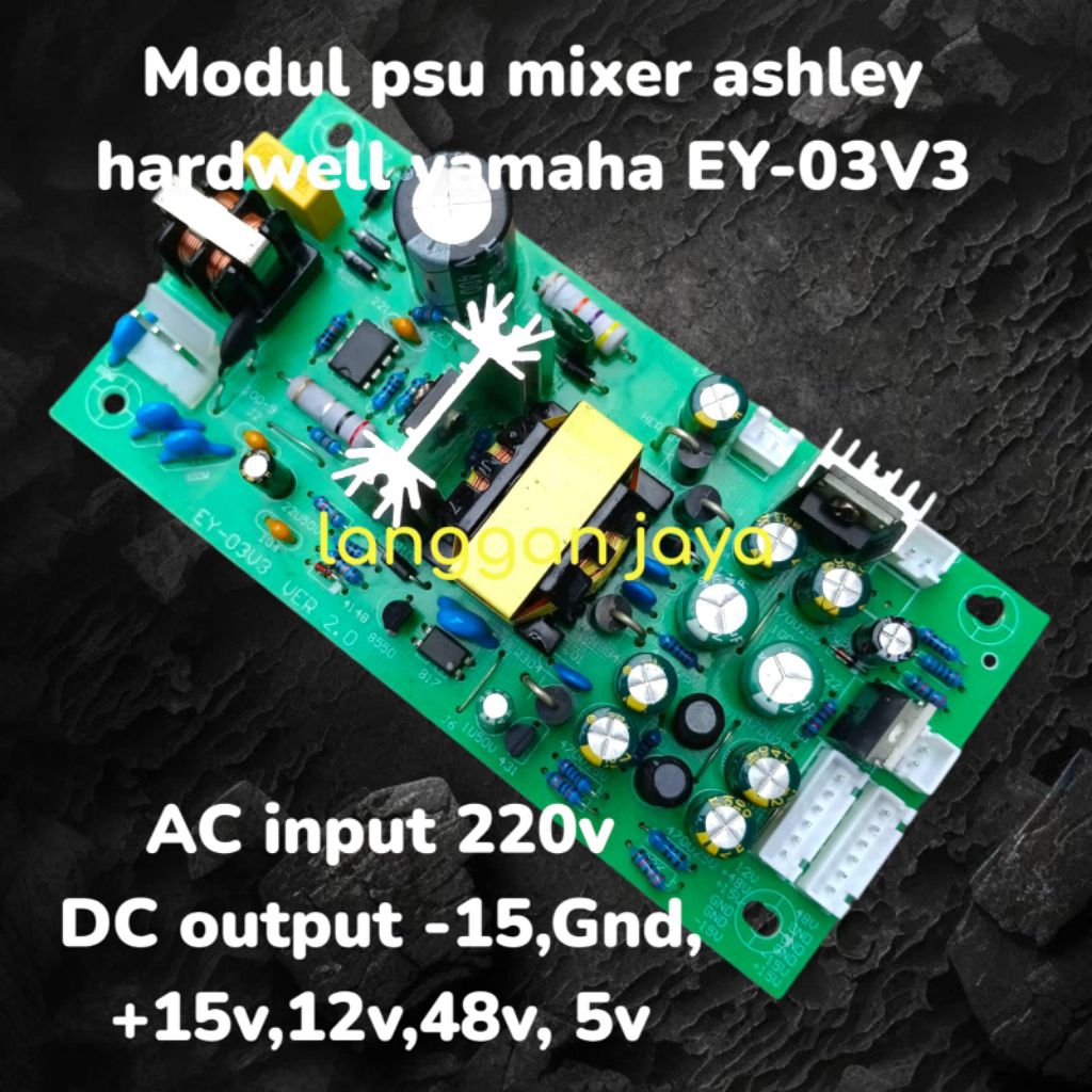 modul psu mixer ashley king note yamaha dll psu mixer ey-03v3