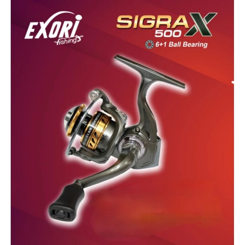 Reel Pancing/Kerekan Pancing Mini Exori Sigra X 500 (6+1BB) One Way