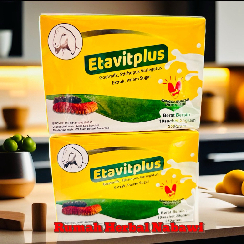 

ETAVITPLUS Susu Kambing Etawa Gamat Plus Palem Sugar Premium Asli Original 100% Terbaik