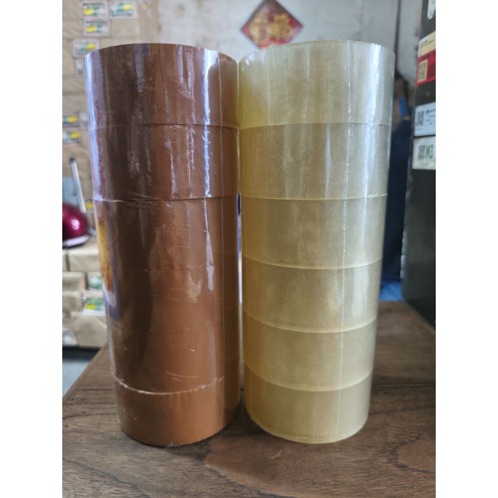 

Lakban starpex bening & coklat 1 slop/6pcs