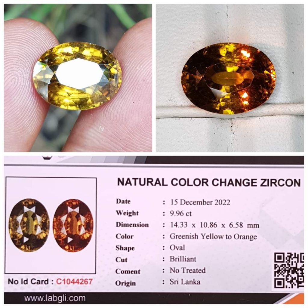 Natural Zircon CC