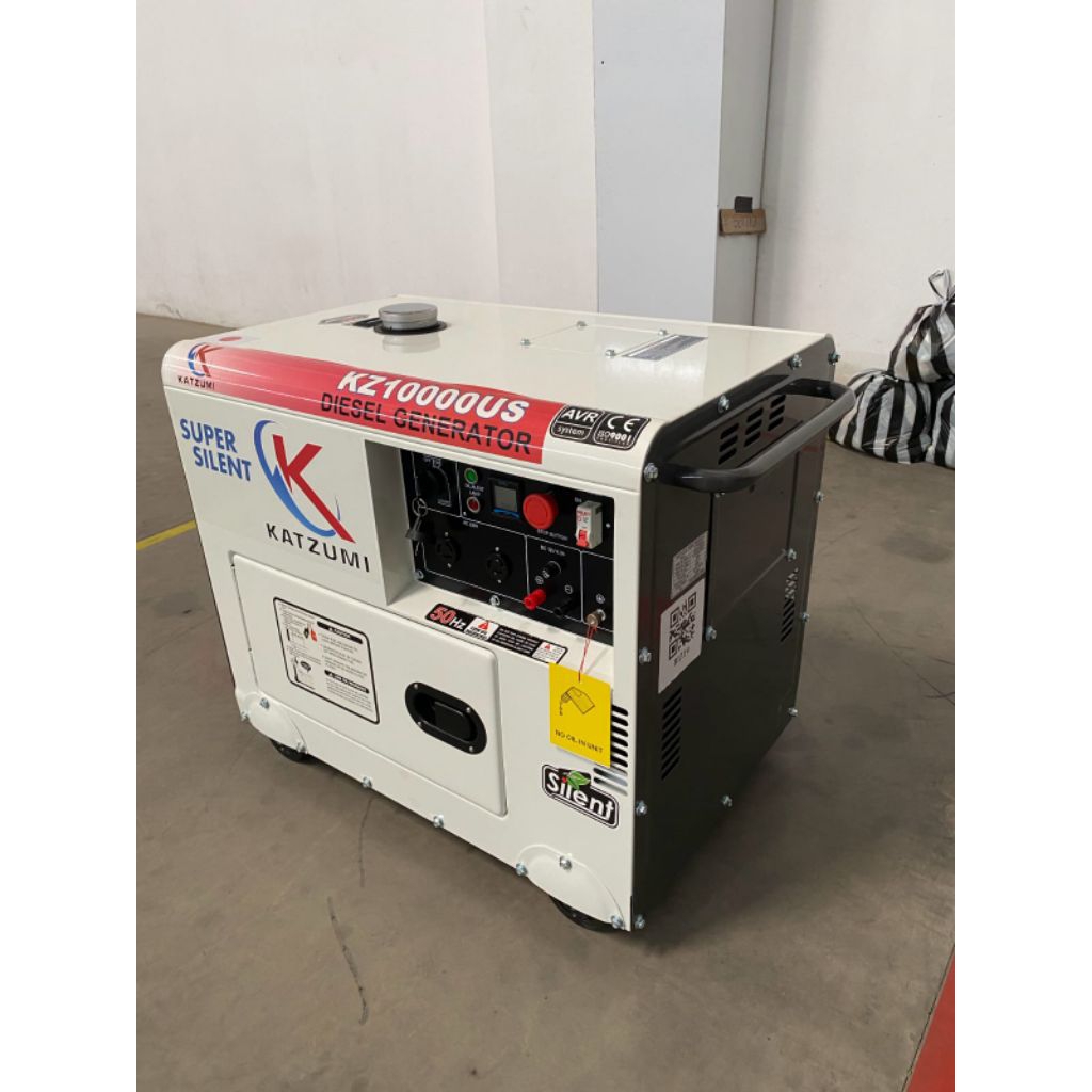 Genset Generator Set KATZUMI KZ-10000US 5000 WATT 7KVA Open Type  1 Phase