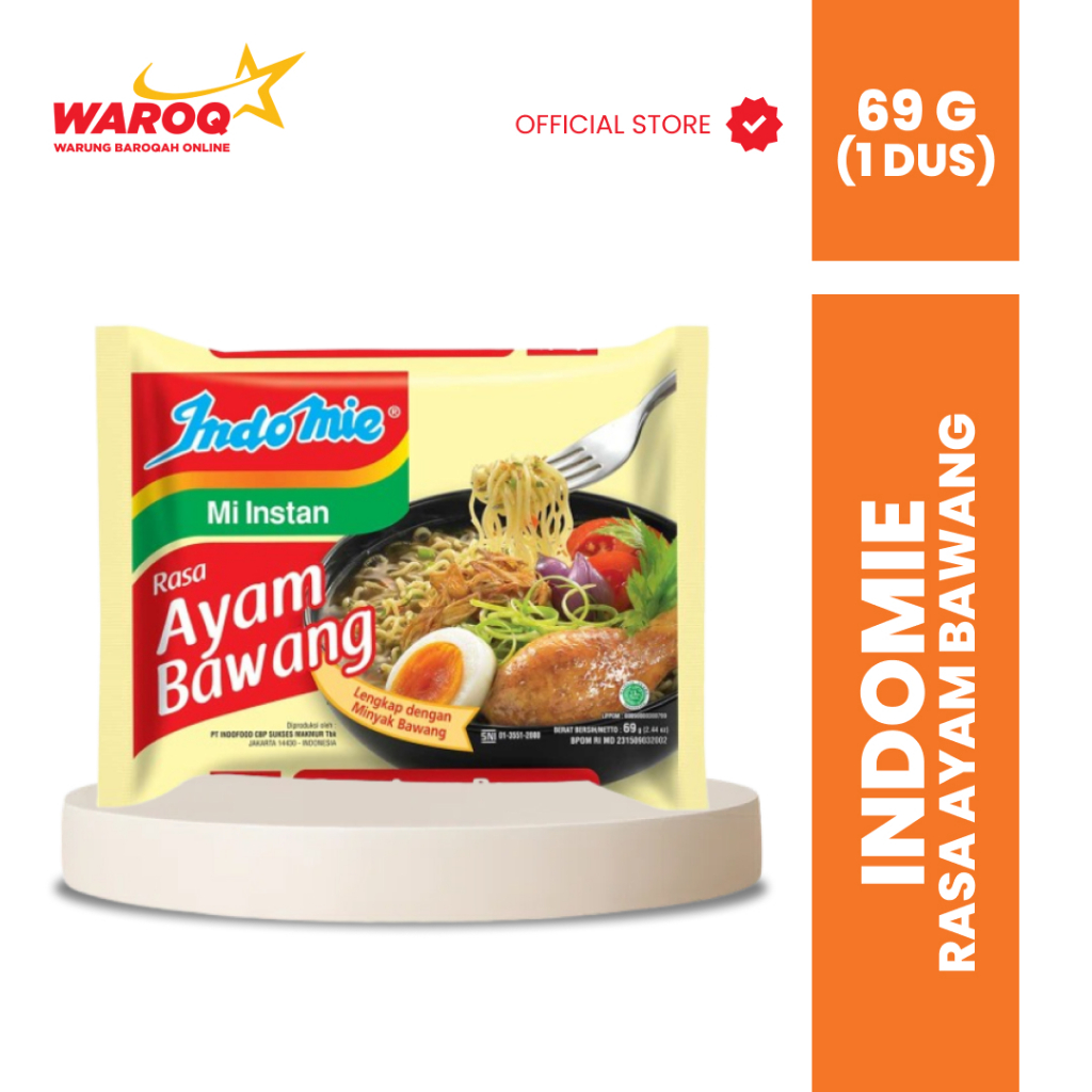 

INDOMIE KUAH RASA AYAM BAWANG 69GR (DUS)