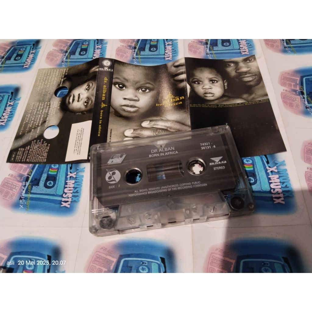 kaset pita dr alban / born in africa