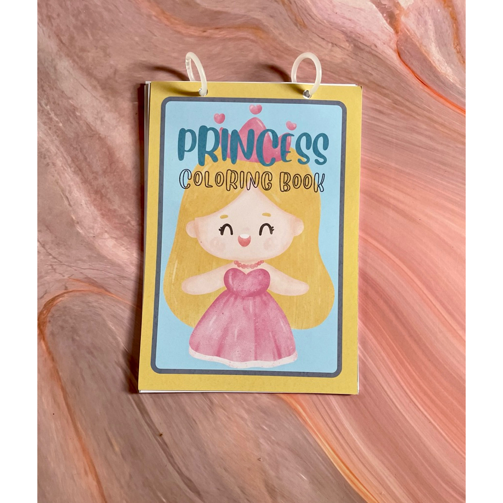 Buku Mewarnai Anak Edisi Princess