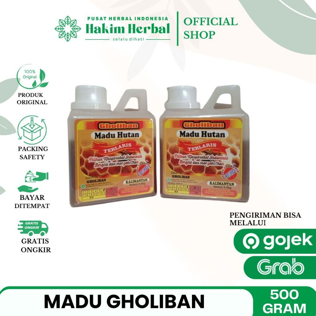 

Gholiban Madu Hutan Kalimatan 500 gr