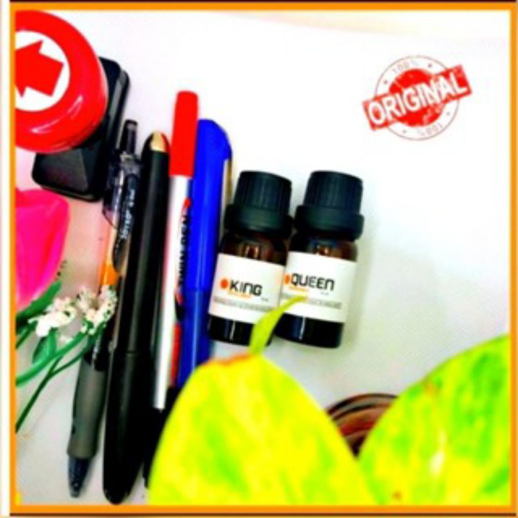

King Queen Cairan Penghapus Tinta Permanen, Pulpen, Pena, Twinpen dan Spidol