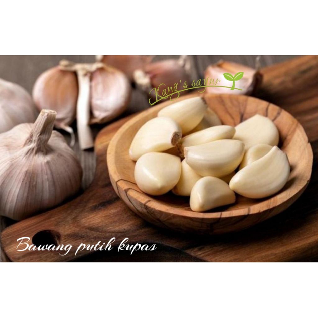 

bawang putih kupas 1 kg