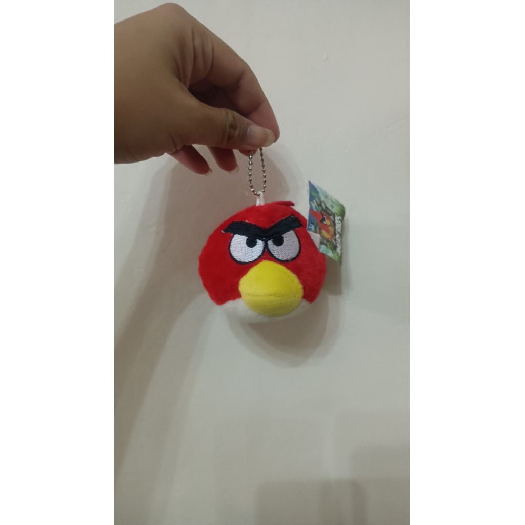 Gantungan Kunci / Ganci / Gantungan Tas Angry Birds Red