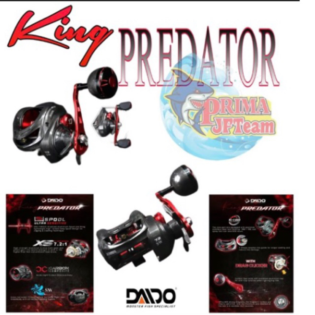 Reel OH Daido King Predator 300L dan 400XL