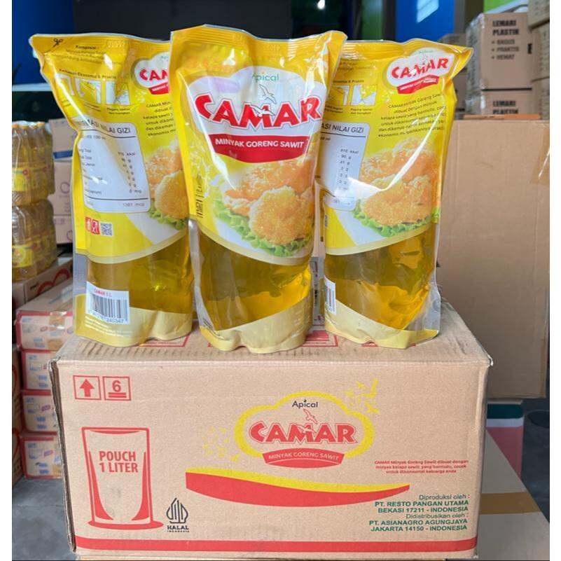

Minyak Goreng Camar 1L ] 1 Dus