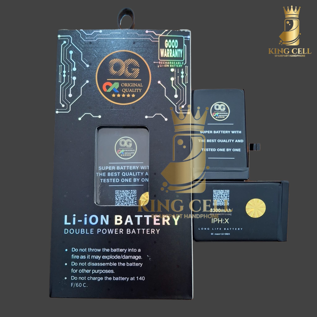 BATERAI IPHONE 10 / IPHONE X / BATTERY / BATRE