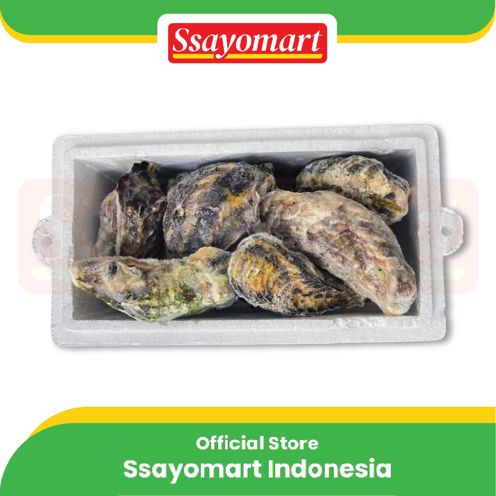 

[OYSTER] WHOLE SHELL/KERANG TIRAM UTUH/OYSTER SASHIMI GRADE 2KG