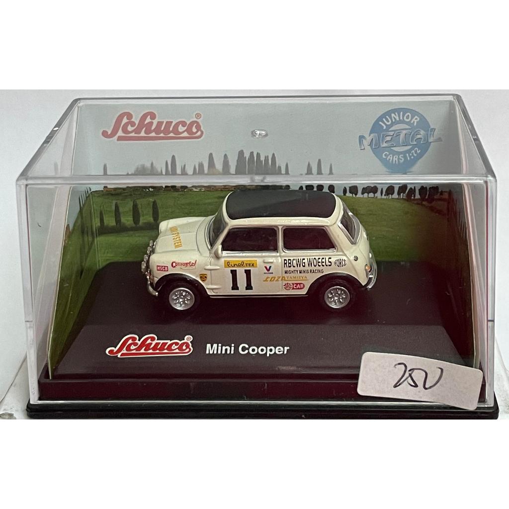 SCHUCO - MINI Cooper - car no.11 - RBCWG WOEELS Mighty Minis Racing - scale 1:87