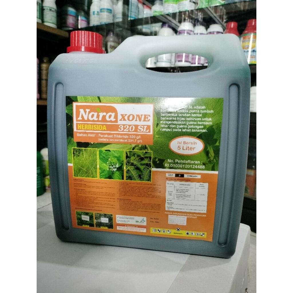Herbisida Naraxone 320SL kemasan 5 Ltr