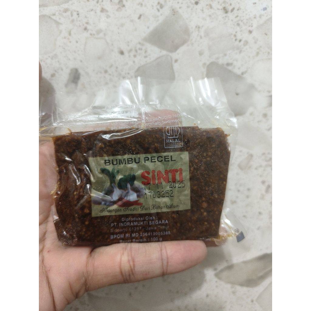 

Sambel Pecel Cap Sinti Kemasan 100 Gram