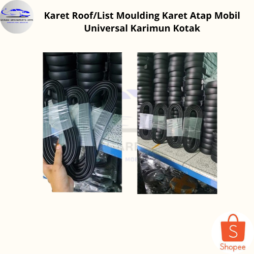 Karet Roof/List Moulding Karet Atap Mobil Universal Karimun Kotak