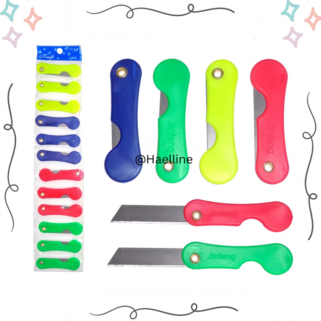 

[Grosir] Cutter Lipat mini / Silet Lipat Mini / Kater Kecil