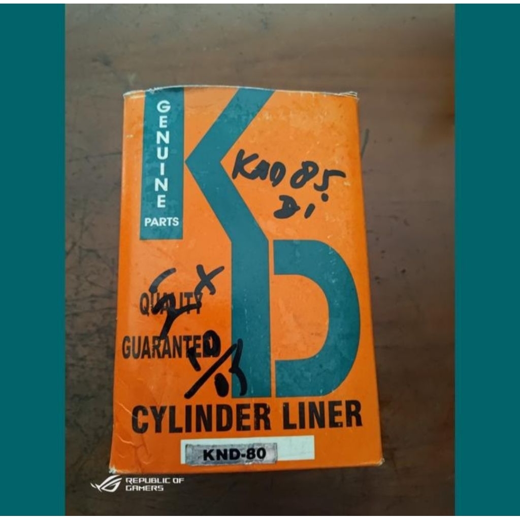 boring/liner only kubota KND85DI 1cylinder 8,5PK/HP original