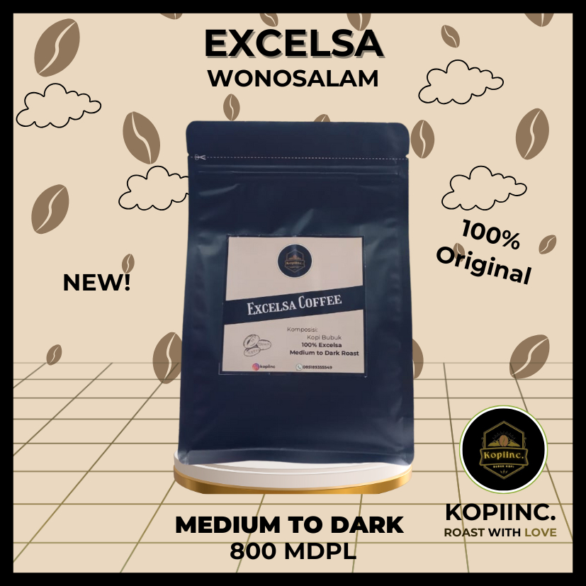 

Kopiinc Bubuk Kopi Excelsa murni Fresh Roastery