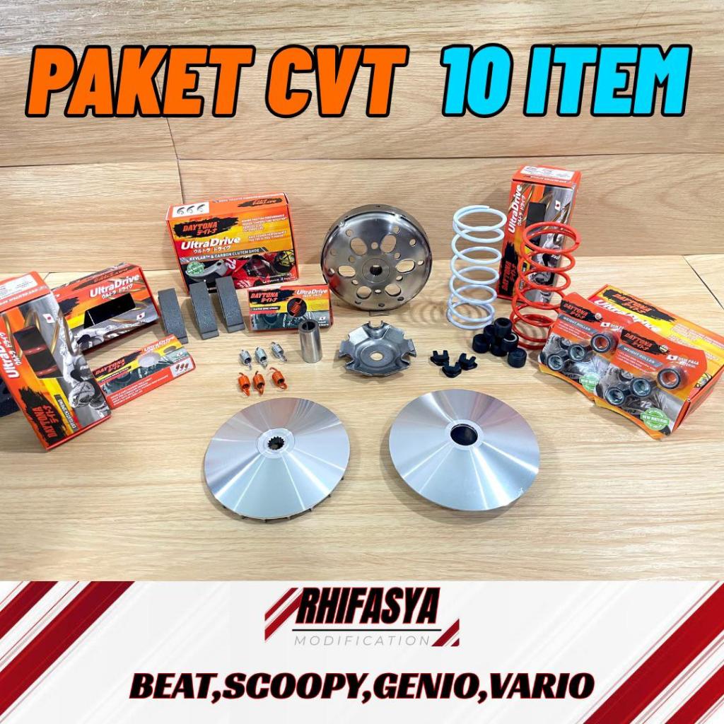 PAKET CVT 10 ITEM. CVT FULL. BEAT, SCOOPY, GENIO, VARIO