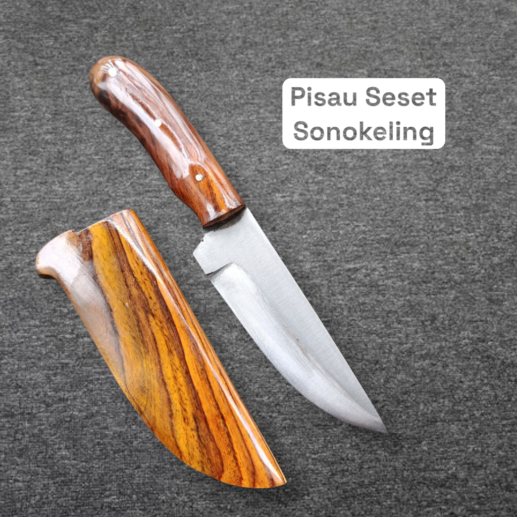 Pisau Skinner Seset Fulltang Sonokeling
