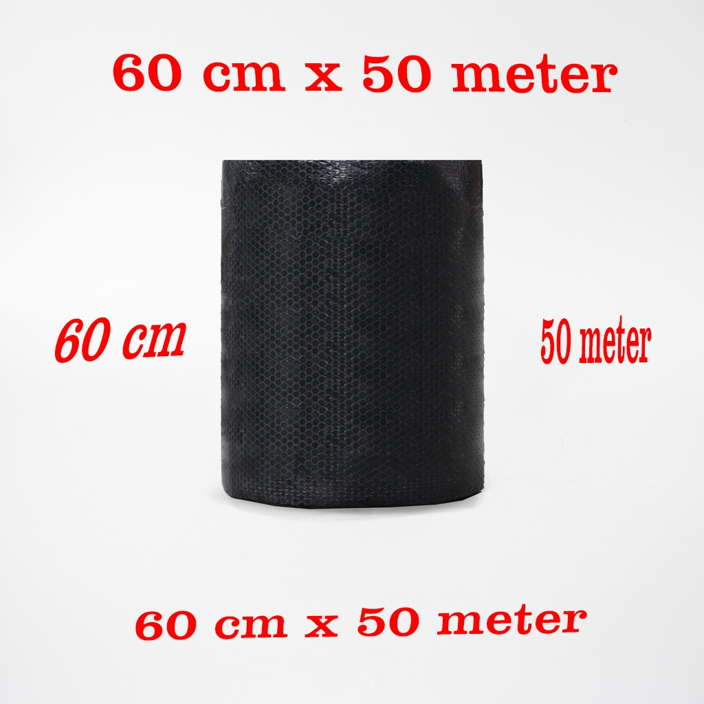 

BUBBLE WRAP MURAH TEBAL DAN BERKUALITAS - BUBBLE HITAM 60 CM X 50 METER - BUBBLE MPI
