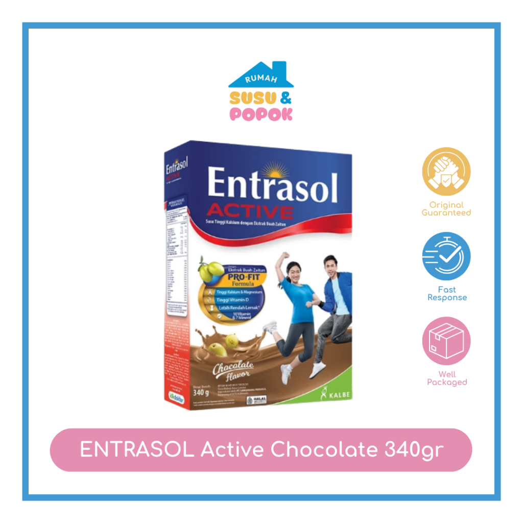 

ENTRASOL Active Chocolate 340gr