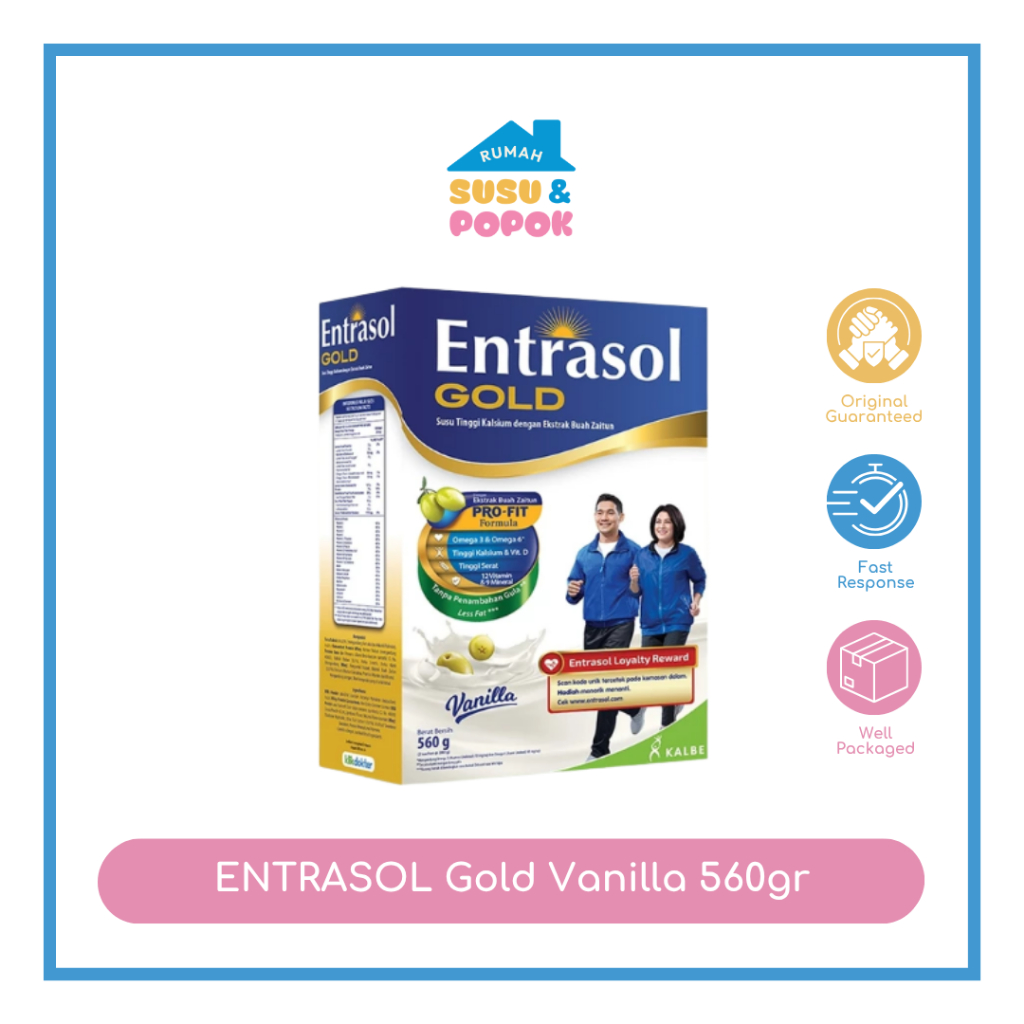 

ENTRASOL Gold Vanilla 560gr