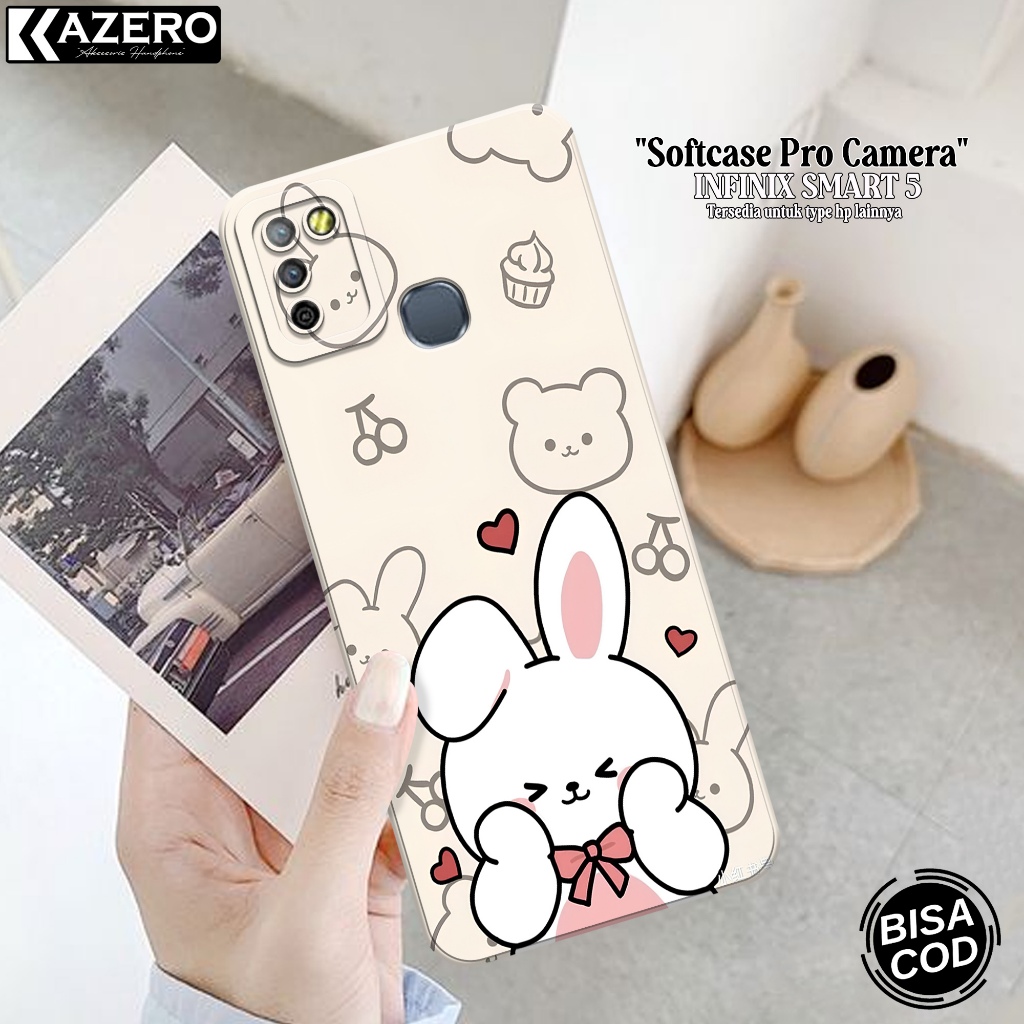 Softcase Pro Camera INFINIX SMART 5 - Fashion Case Kartun - Case INFINIX SMART 5 Terbaru - Casing IN