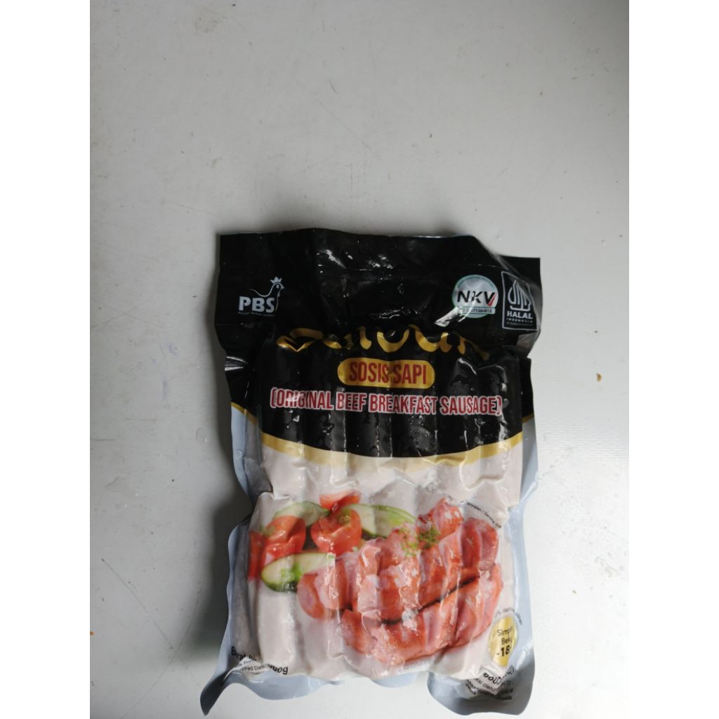 

Zaitun Sosis sapi beef breakfast 500gr
