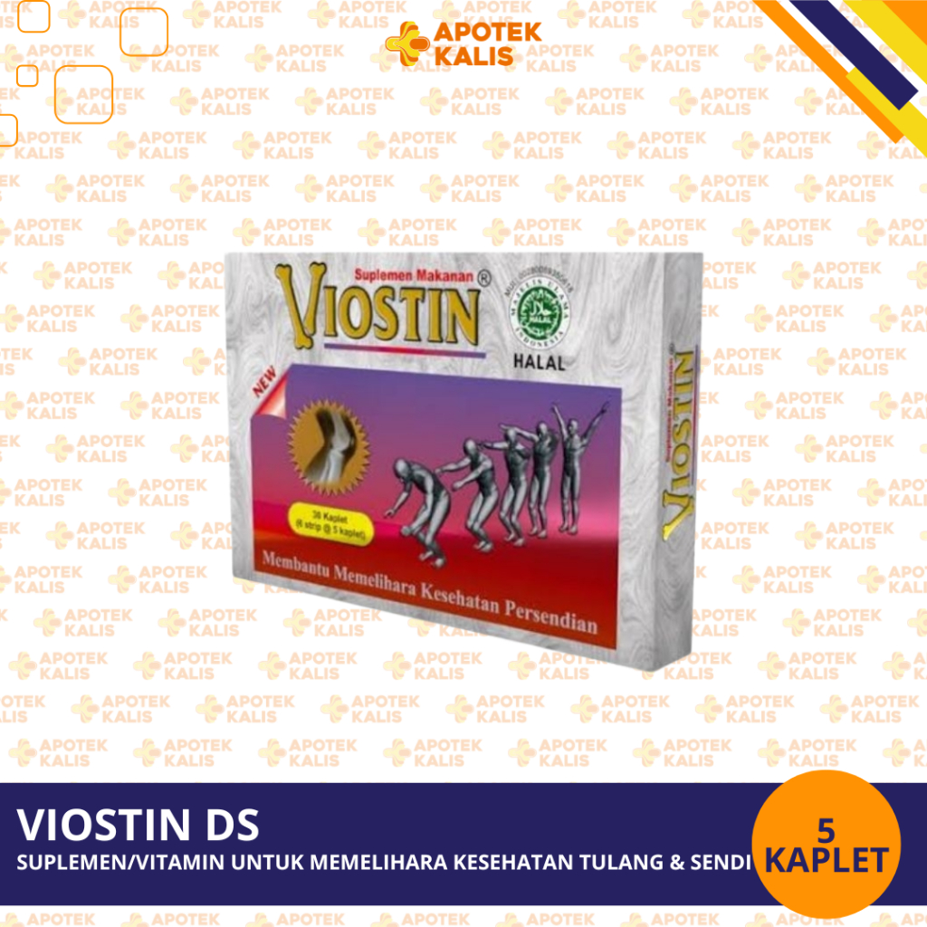 VIOSTIN DS MEMELIHARA KESEHATAN PERSENDIAN 5 KAPLET