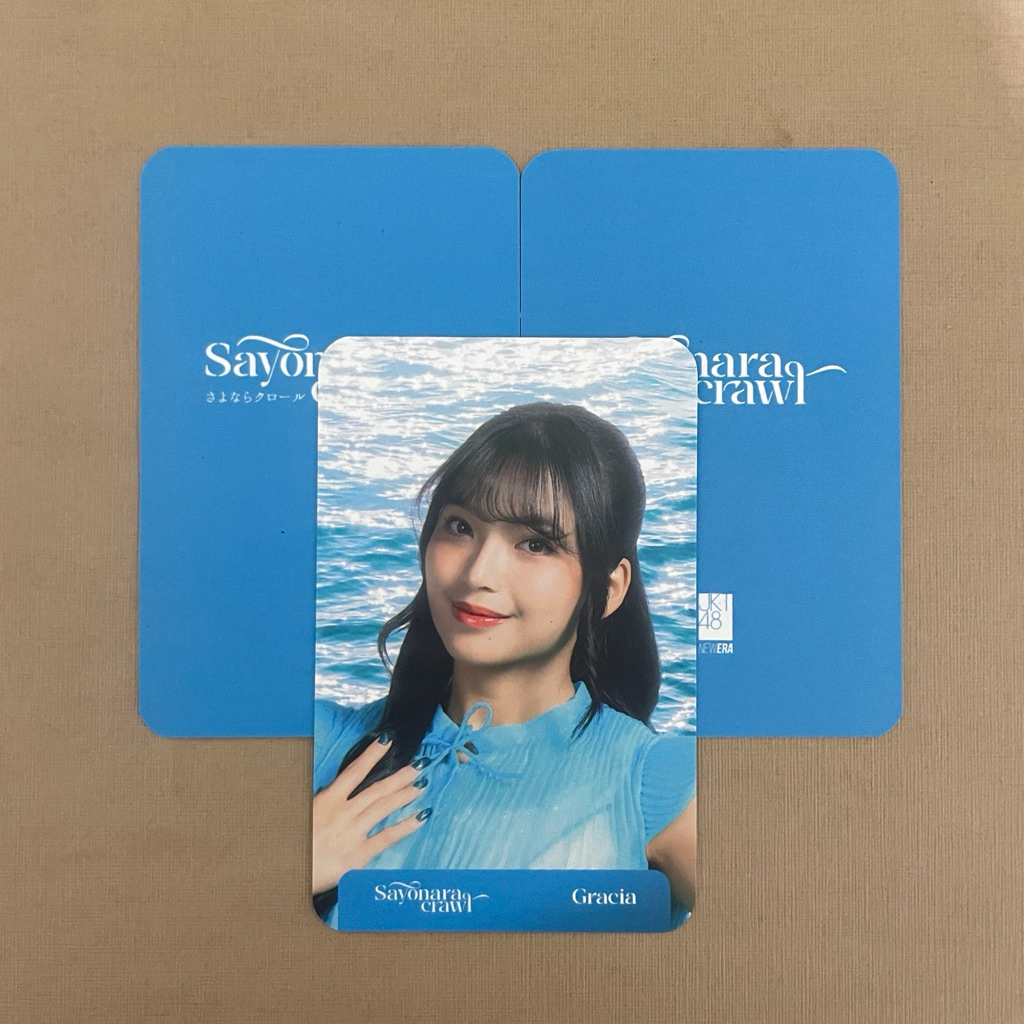 Photocard Gracia JKT48 Sayonara Crawl