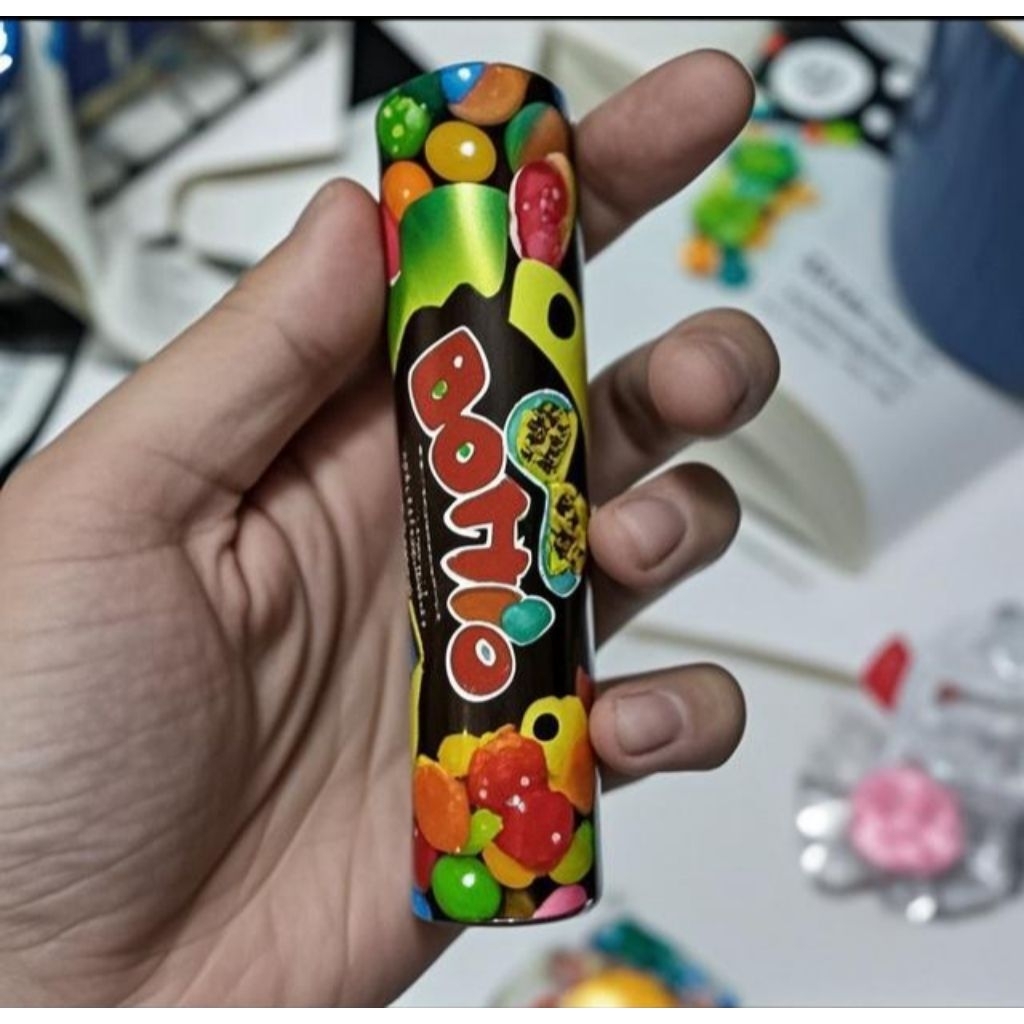 

Permen Bottle Permen Coklat 1 botol Coklat Pelangi