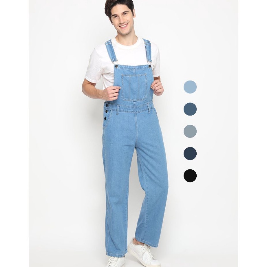 Hot Sale NUBER Jumpsuit Overall Jeans B1 Pria