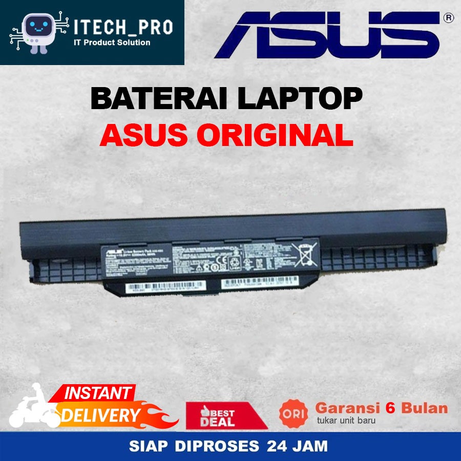 ORI Baterai Laptop Asus A32-K53 K53 A44H X44H X43 A43 A53 A54 K43 Series NEW
