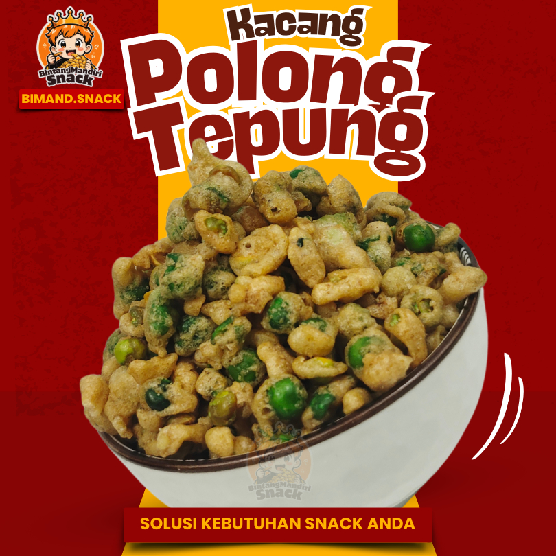 

Kacang Polong Tepung | Kacang Ijo Tepung Jaipong Gurih 120gr Snack Kiloan Cemilan Murah Jajan Kiloan Camilan Bimand.Snack